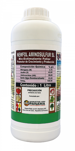 NEWFOL AMINOSULFUR-bioestimulante-mai-dominicana